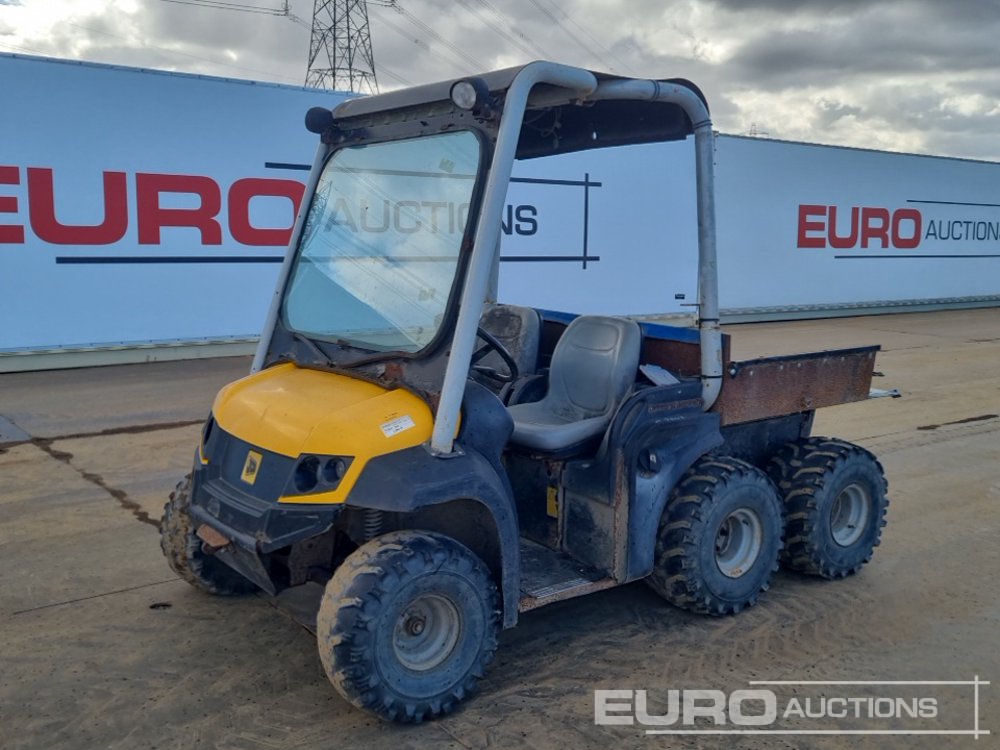 2010 JCB 6×4 Diesel Utility Vehicle, Hydraulic Tipping Body Utility Vehicles For Auction: Leeds – 23rd, 24th, 25th, 26th October @ 08:00am