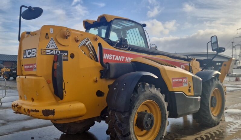 2019 JCB 540-170 Telehandlers For Auction: Leeds – 23rd, 24th, 25th, 26th October @ 08:00am full