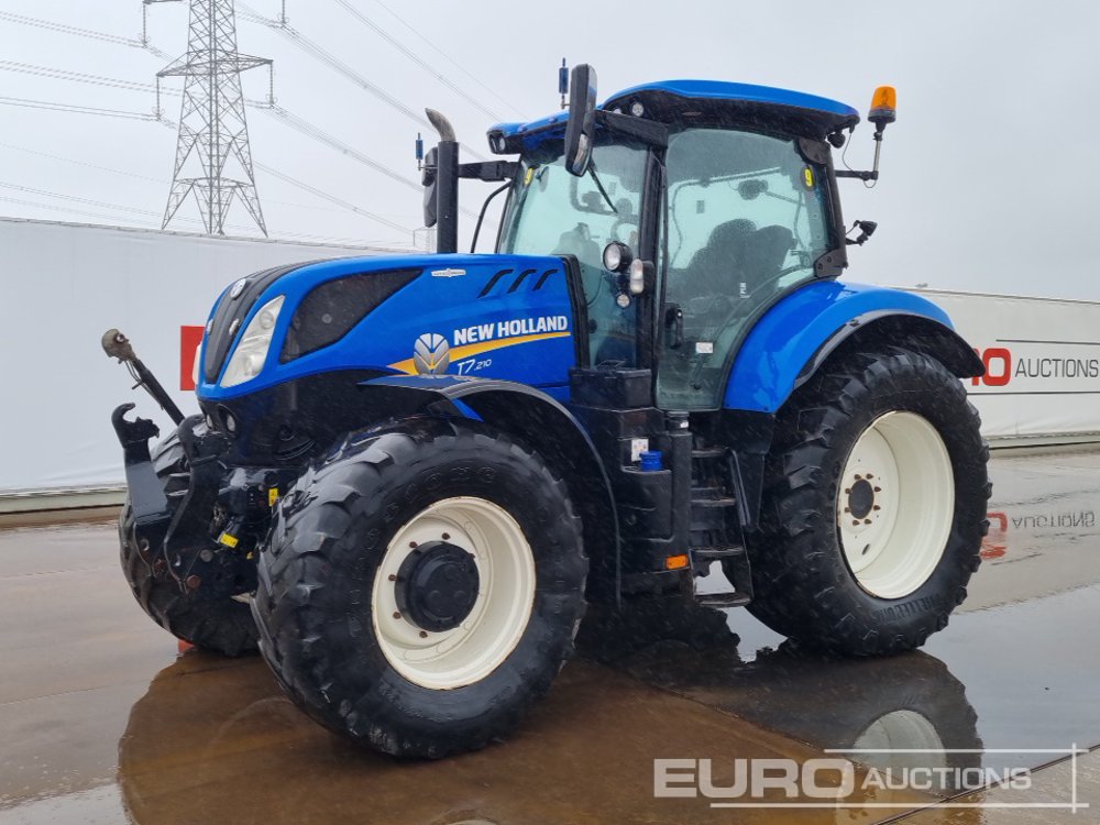 2020 New Holland T7.210 Tractors For Auction: Leeds – 23rd, 24th, 25th, 26th October @ 08:00am