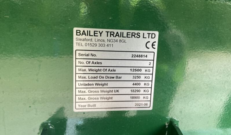 2021 Bailey 14T Dump Trailer full