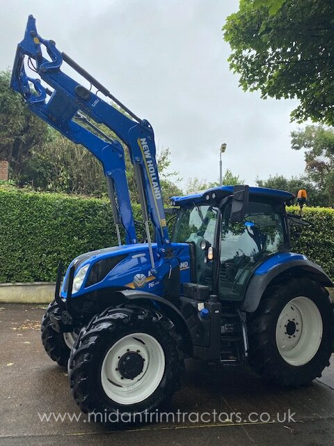 New Holland T6.145 DCT with 750TL loader