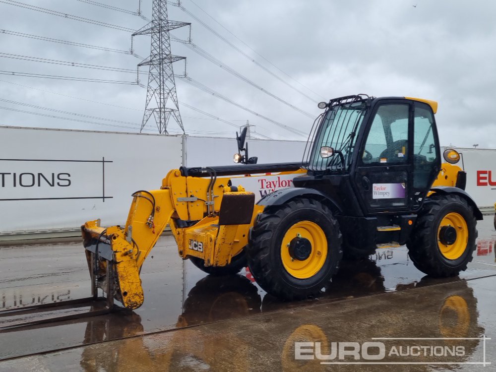 2021 JCB 540-140 Hi Viz Telehandlers For Auction: Leeds – 23rd, 24th, 25th, 26th October @ 08:00am