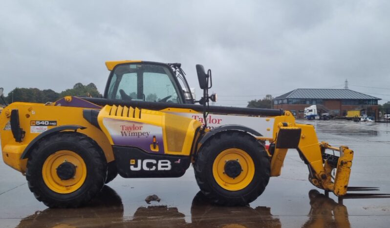 2021 JCB 540-140 Hi Viz Telehandlers For Auction: Leeds – 23rd, 24th, 25th, 26th October @ 08:00am full