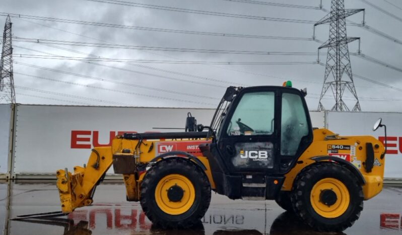 2017 JCB 540-140 Hi Viz Telehandlers For Auction: Leeds – 23rd, 24th, 25th, 26th October @ 08:00am full