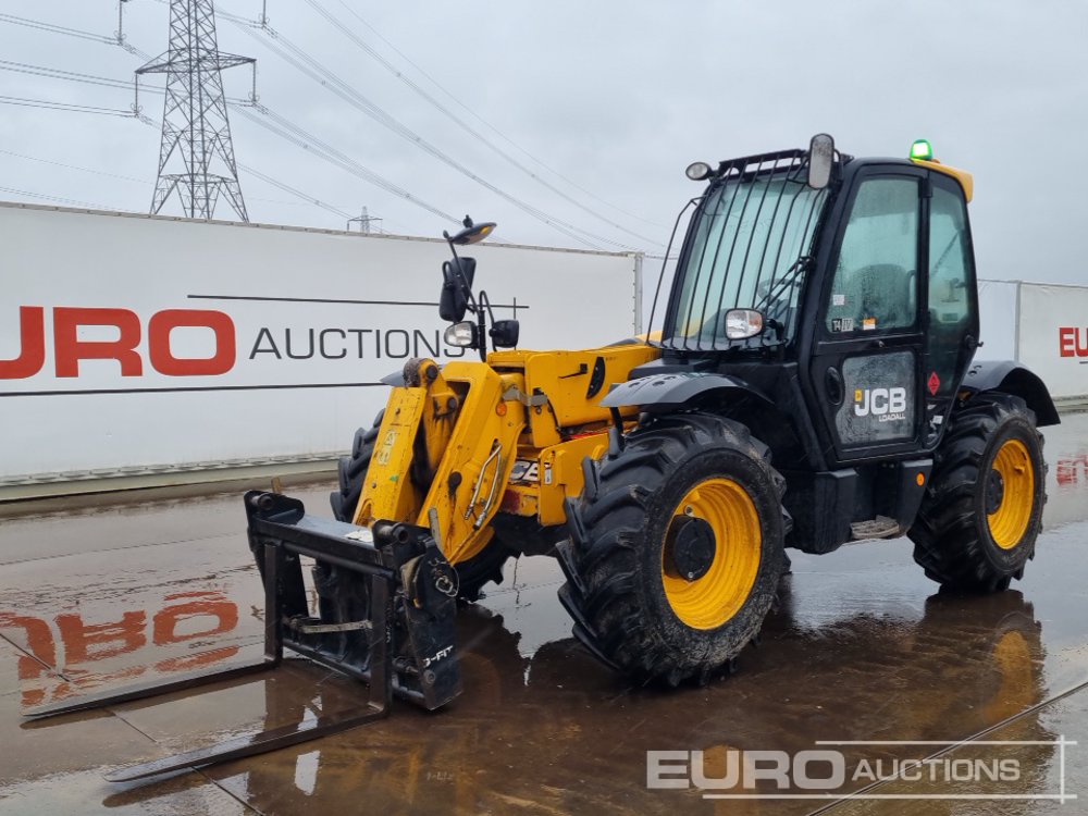 2017 JCB 531-70 Telehandlers For Auction: Leeds – 23rd, 24th, 25th, 26th October @ 08:00am