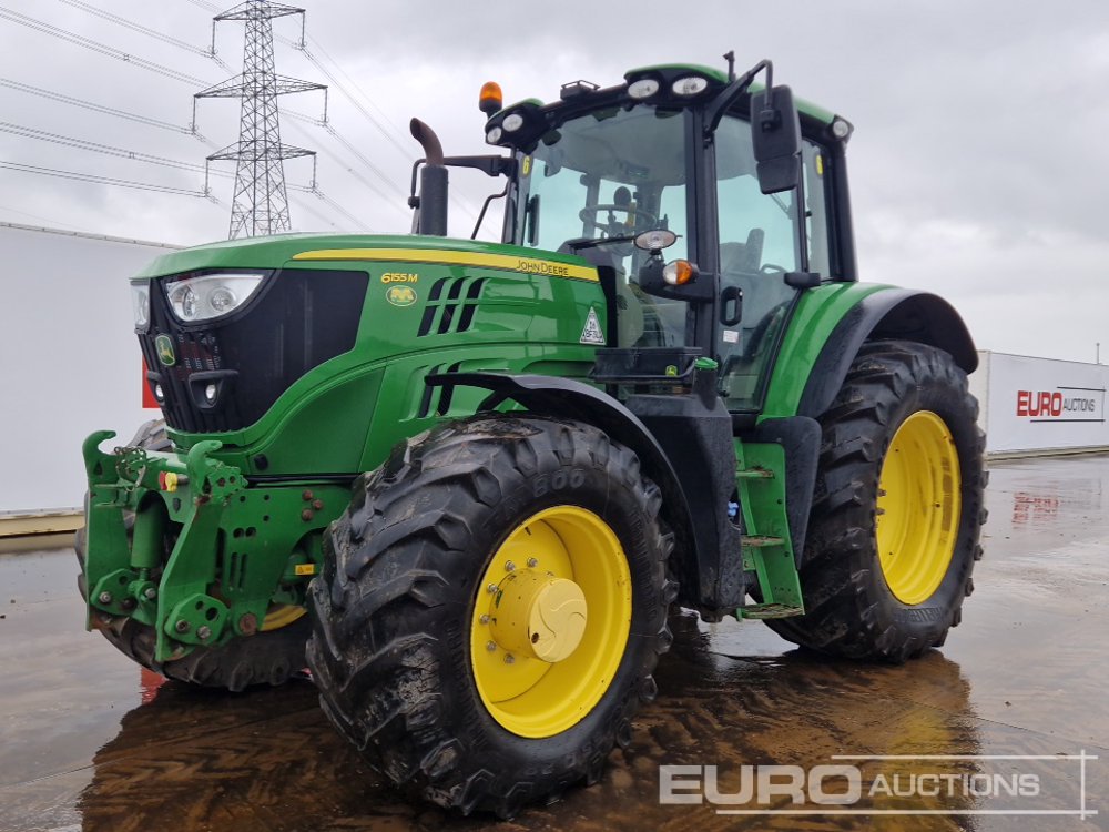 2022 John Deere 6155M Tractors For Auction: Leeds – 23rd, 24th, 25th, 26th October @ 08:00am