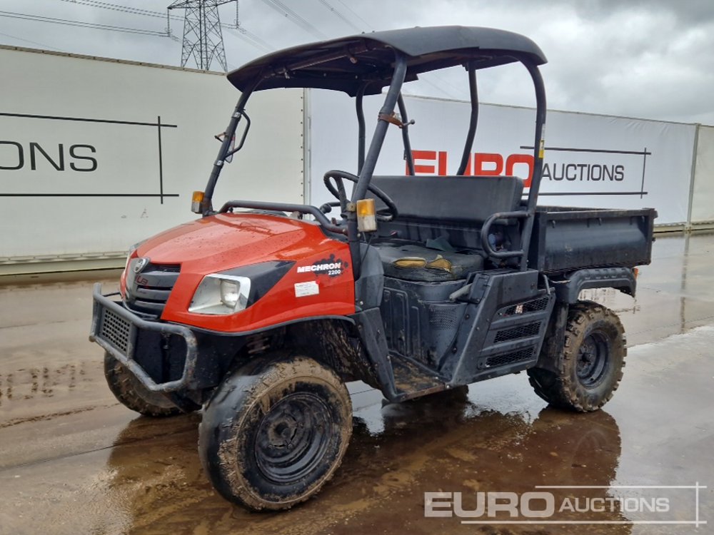 2012 Kioto  MECHRON 2200 Utility Vehicles For Auction: Leeds – 23rd, 24th, 25th, 26th October @ 08:00am