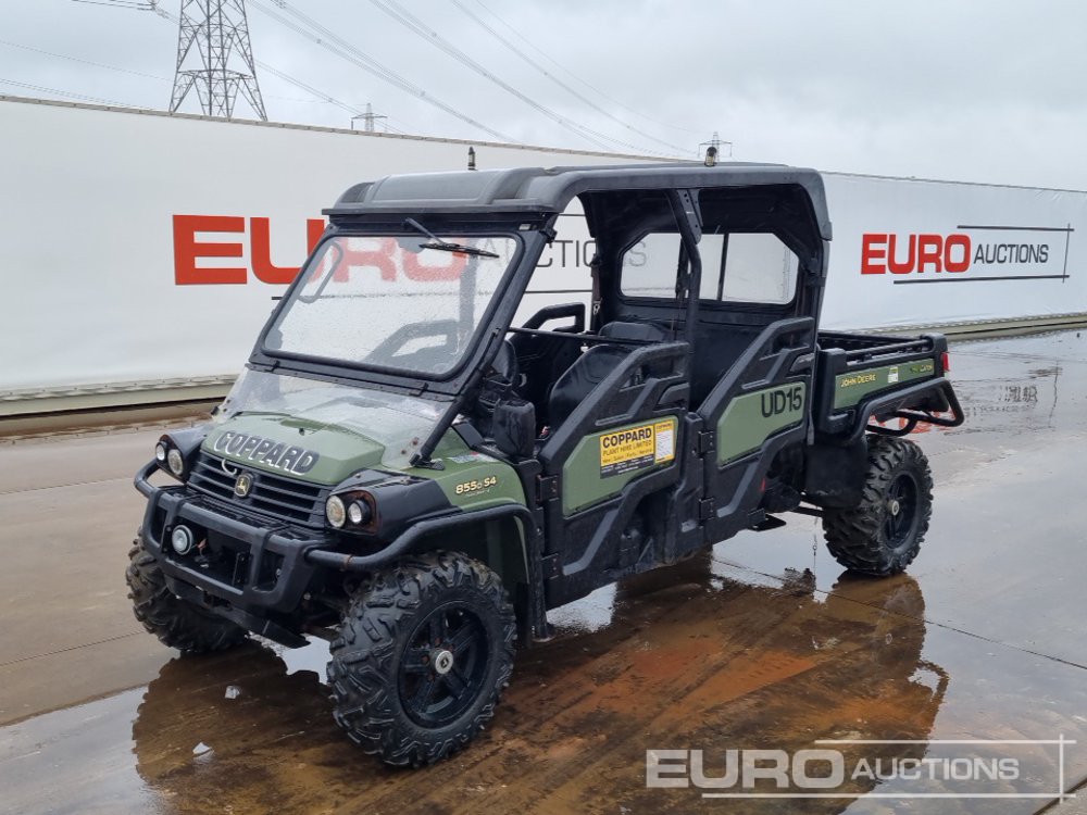 John Deere 855D S4 Utility Vehicles For Auction: Leeds – 23rd, 24th, 25th, 26th October @ 08:00am