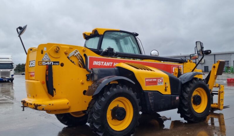 2019 JCB 540-170 Telehandlers For Auction: Leeds – 23rd, 24th, 25th, 26th October @ 08:00am full