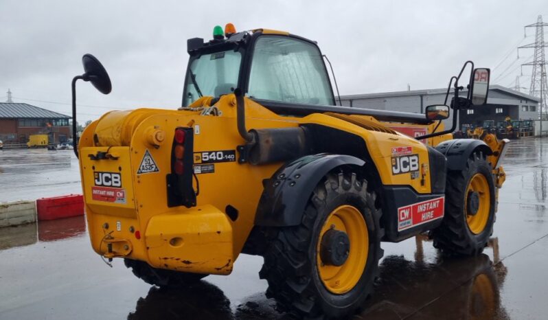 2017 JCB 540-140 Hi Viz Telehandlers For Auction: Leeds – 23rd, 24th, 25th, 26th October @ 08:00am full