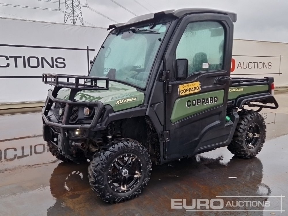 2019 John Deere XUV865M Utility Vehicles For Auction: Leeds – 23rd, 24th, 25th, 26th October @ 08:00am