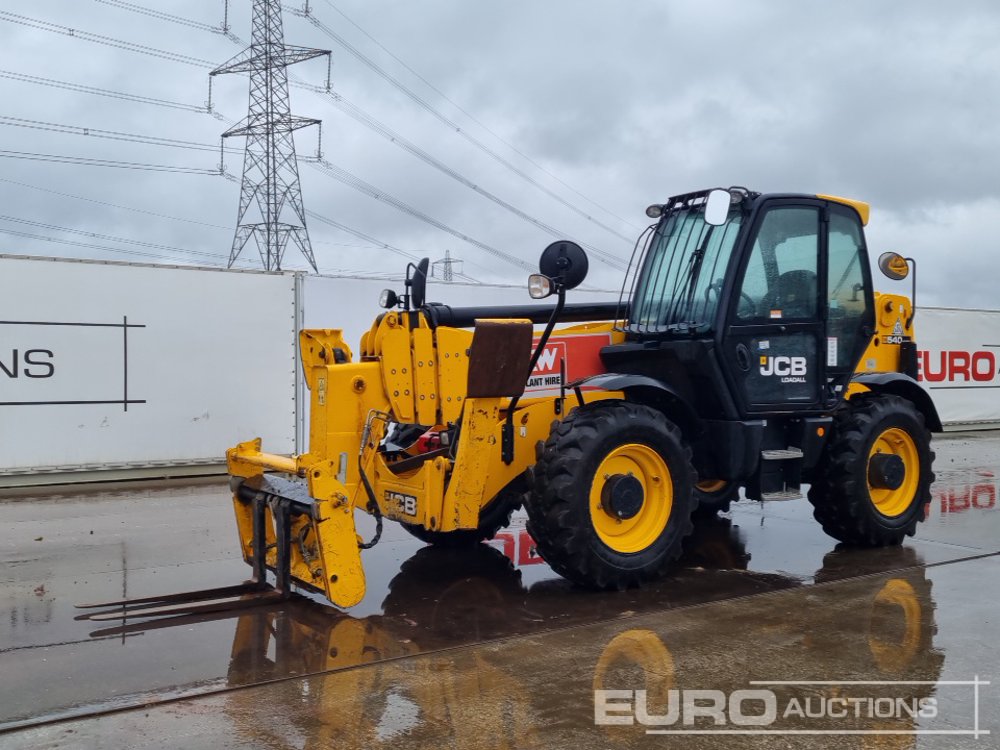 2019 JCB 540-170 Telehandlers For Auction: Leeds – 23rd, 24th, 25th, 26th October @ 08:00am