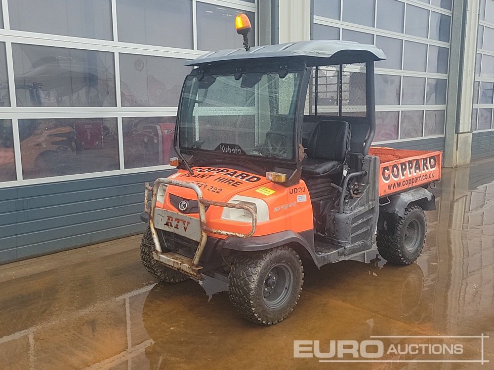 Kubota RTV900 Utility Vehicles For Auction: Leeds – 23rd, 24th, 25th, 26th October @ 08:00am