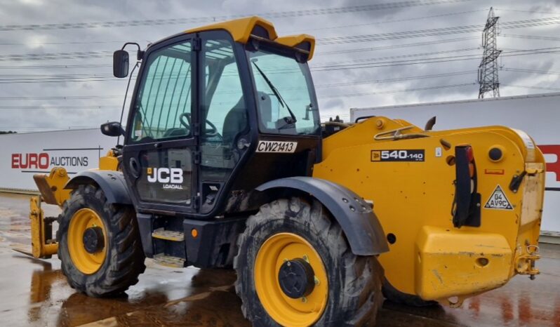 2019 JCB 540-140 Hi Viz Telehandlers For Auction: Leeds – 23rd, 24th, 25th, 26th October @ 08:00am full