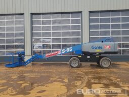 2018 Genie S65 Manlifts For Auction: Leeds – 23rd, 24th, 25th, 26th October @ 08:00am full