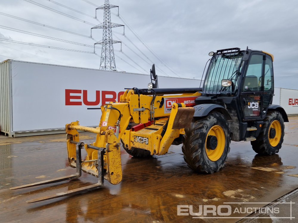 2019 JCB 540-140 Hi Viz Telehandlers For Auction: Leeds – 23rd, 24th, 25th, 26th October @ 08:00am