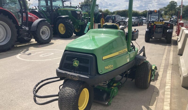 John Deere 7400A mower full