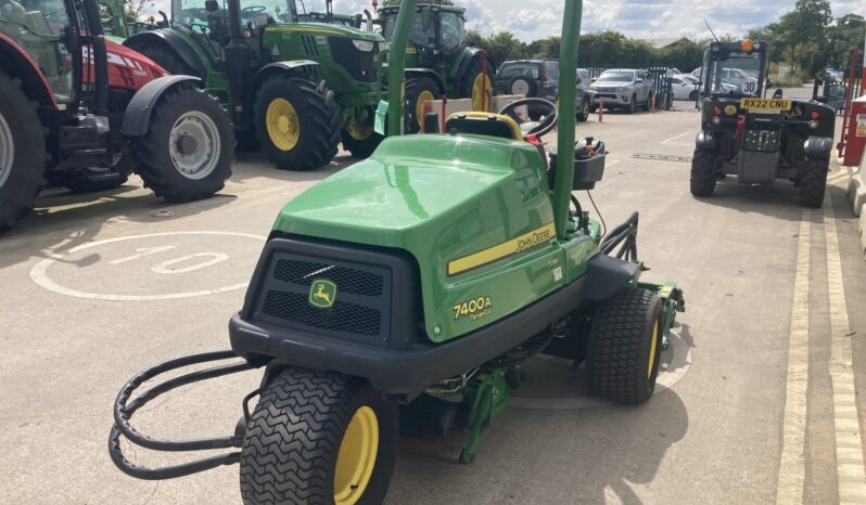 John Deere 7400A mower full