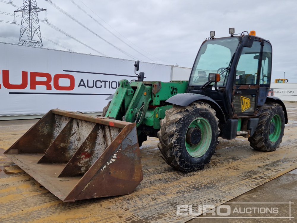 JCB 530-70 Telehandlers For Auction: Leeds – 23rd, 24th, 25th, 26th October @ 08:00am