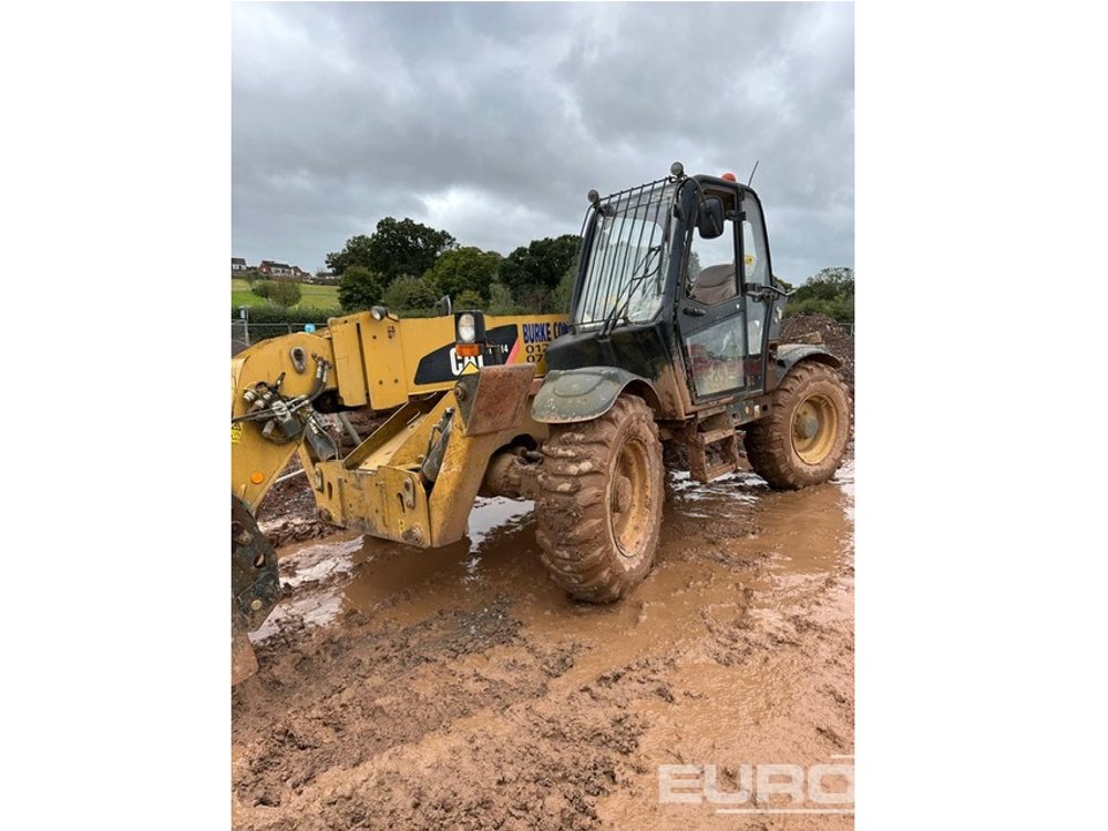 2010 CAT TH414 Telehandlers For Auction: Leeds – 23rd, 24th, 25th, 26th October @ 08:00am