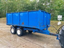 A.S. Marston 8 ton tandem axle grain trailer full