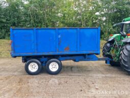 A.S. Marston 8 ton tandem axle grain trailer full