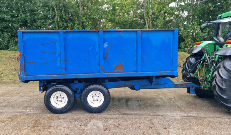 A.S. Marston 8 ton tandem axle grain trailer full