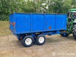 A.S. Marston 8 ton tandem axle grain trailer full