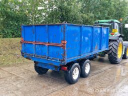 A.S. Marston 8 ton tandem axle grain trailer full