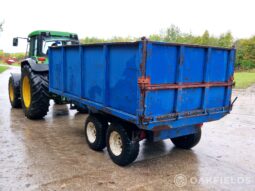 A.S. Marston 8 ton tandem axle grain trailer full