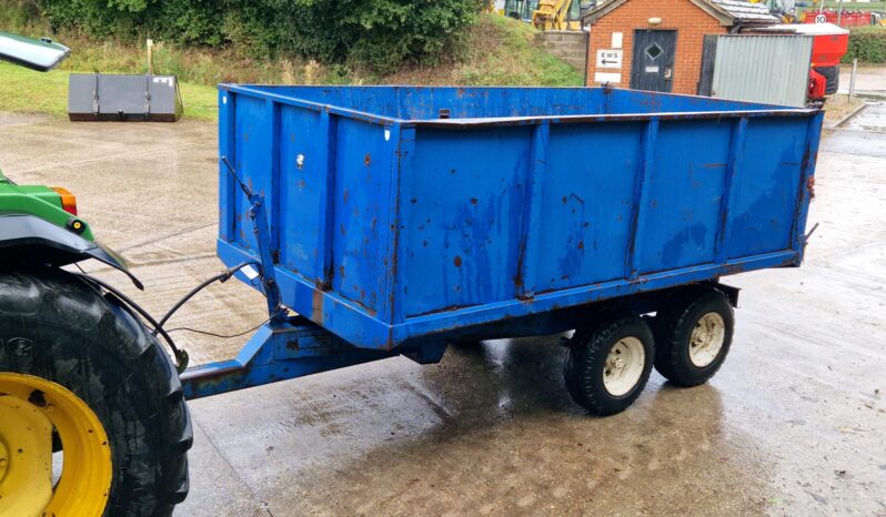 A.S. Marston 8 ton tandem axle grain trailer full