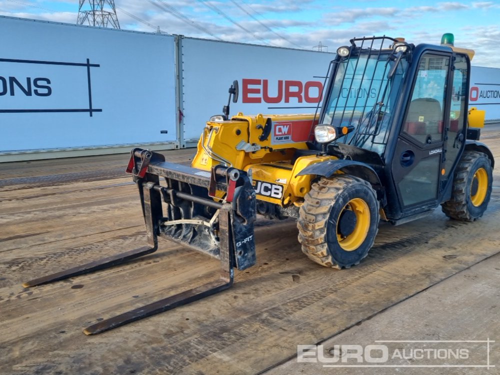 2018 JCB 525-60 Hi Viz Telehandlers For Auction: Leeds – 23rd, 24th, 25th, 26th October @ 08:00am