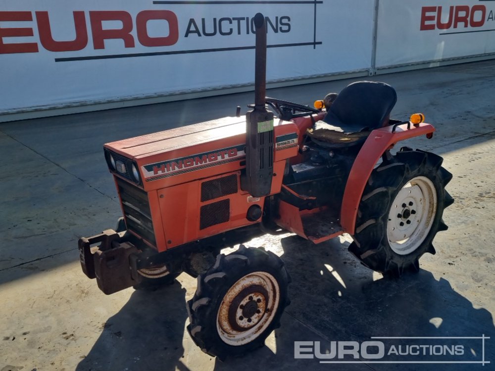 Hinomoto C174 Compact Tractors For Auction: Leeds – 23rd, 24th, 25th, 26th October @ 08:00am