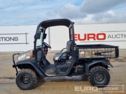 Kubota RTV X1110 Utility Vehicles For Auction: Leeds – 23rd, 24th, 25th, 26th October @ 08:00am full