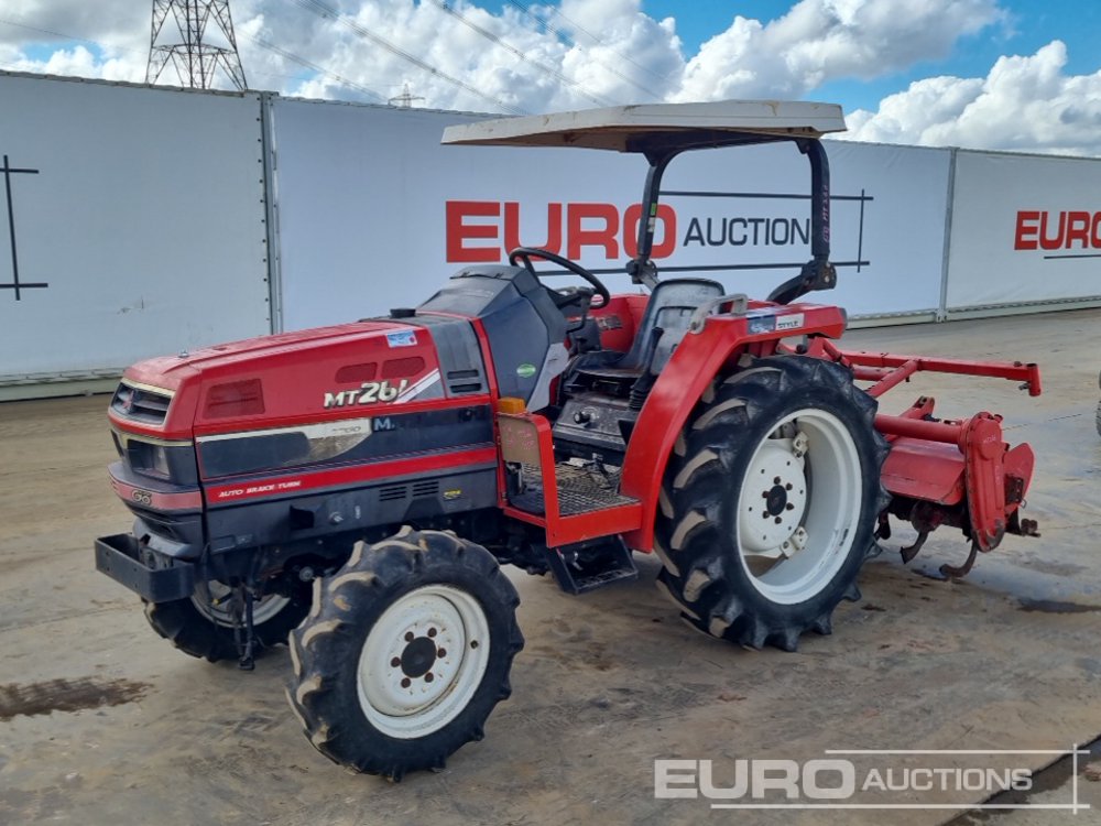 Mitsubishi MT266 Compact Tractors For Auction: Leeds – 23rd, 24th, 25th, 26th October @ 08:00am