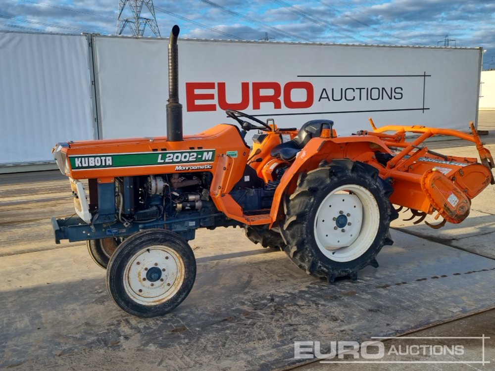 Kubota L2002 Compact Tractors For Auction: Leeds – 23rd, 24th, 25th, 26th October @ 08:00am