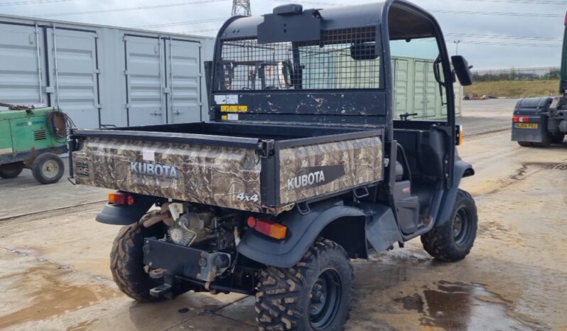 Kubota RTV X1110 Utility Vehicles For Auction: Leeds – 23rd, 24th, 25th, 26th October @ 08:00am full