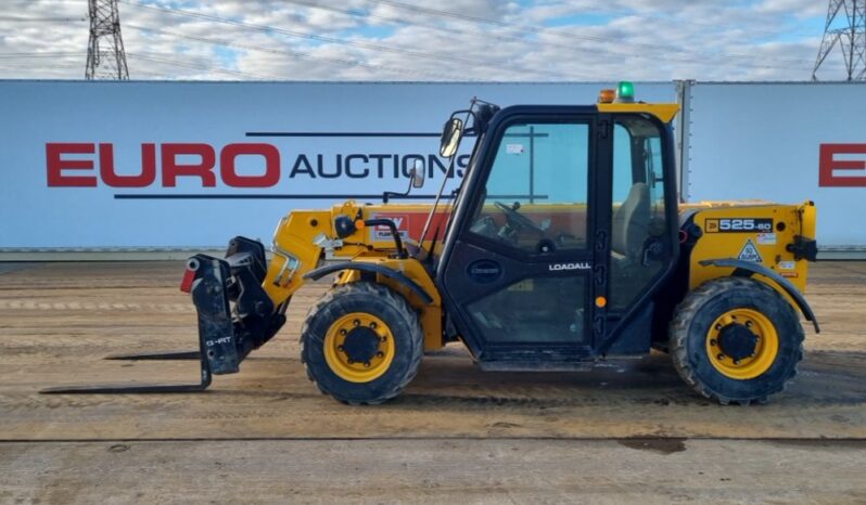 2018 JCB 525-60 Hi Viz Telehandlers For Auction: Leeds – 23rd, 24th, 25th, 26th October @ 08:00am full