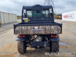 Kubota RTV X1110 Utility Vehicles For Auction: Leeds – 23rd, 24th, 25th, 26th October @ 08:00am full