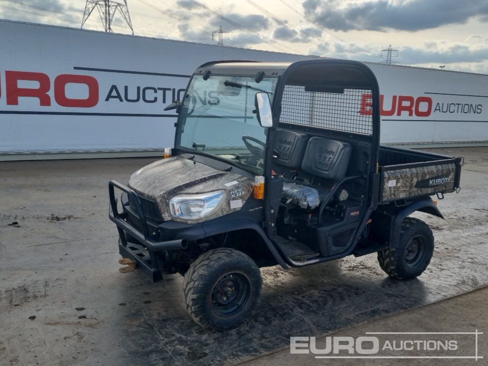 Kubota RTV X1110 Utility Vehicles For Auction: Leeds – 23rd, 24th, 25th, 26th October @ 08:00am