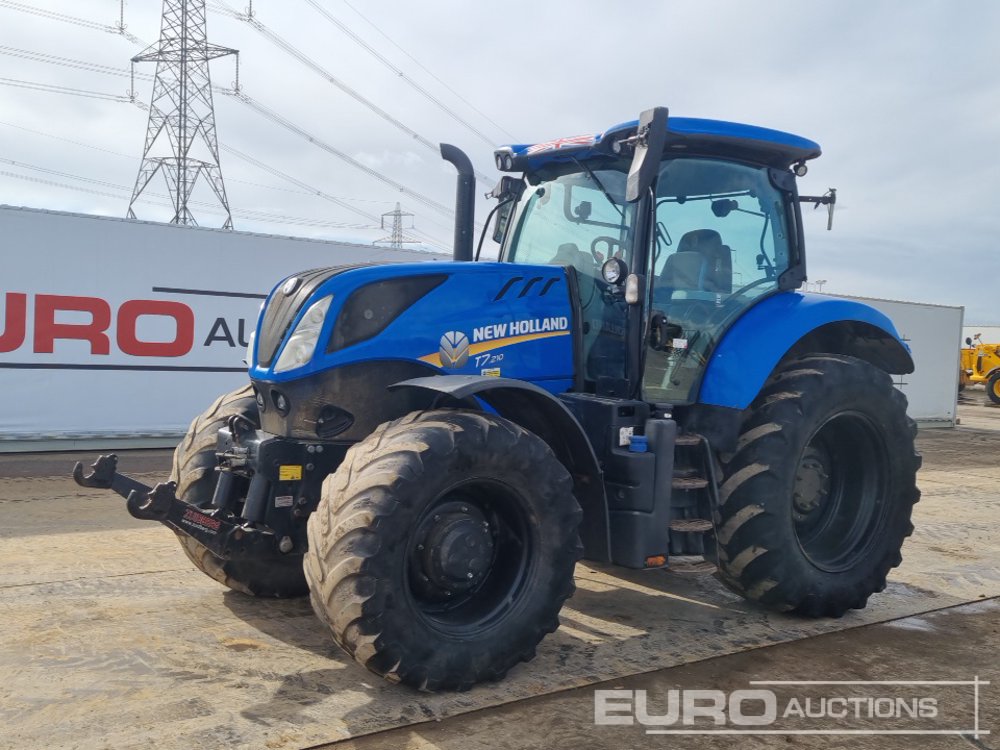 2021 New Holland T7.210 Tractors For Auction: Leeds – 23rd, 24th, 25th, 26th October @ 08:00am