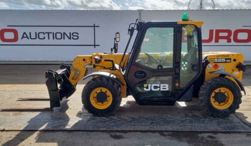 2017 JCB 525-60 Hi Viz Telehandlers For Auction: Leeds – 23rd, 24th, 25th, 26th October @ 08:00am full