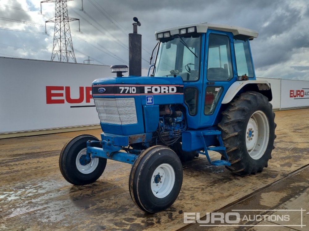 Ford 7710 Tractors For Auction: Leeds – 23rd, 24th, 25th, 26th October @ 08:00am