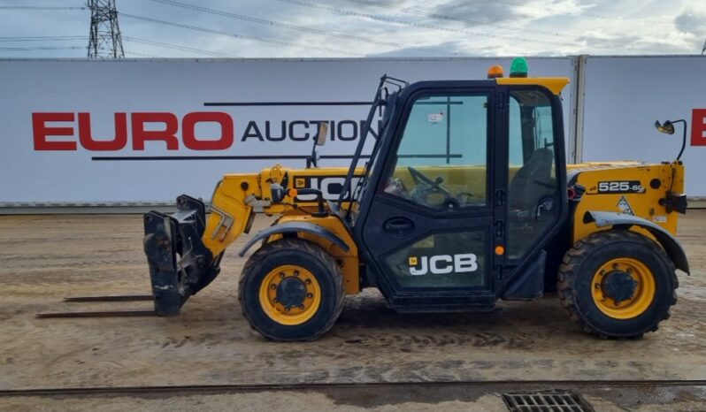 2018 JCB 525-60 Hi Viz Telehandlers For Auction: Leeds – 23rd, 24th, 25th, 26th October @ 08:00am full