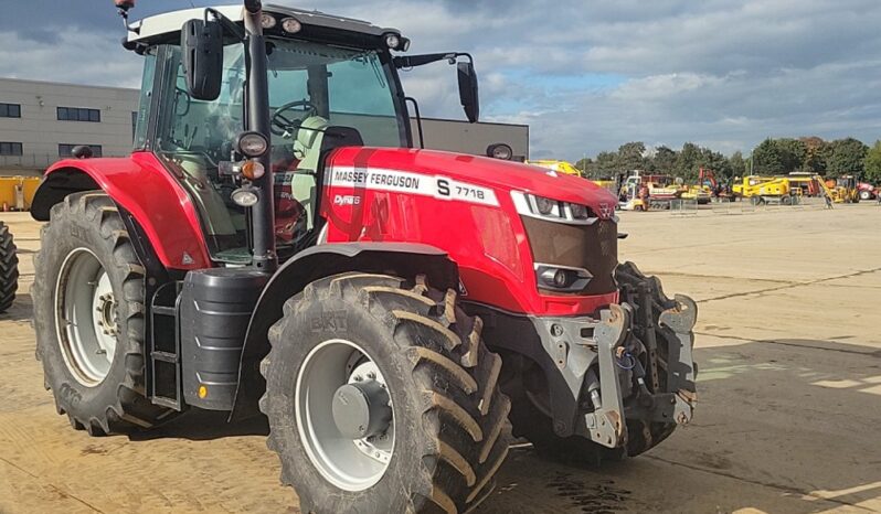 2020 Massey Ferguson 7718S Tractors For Auction: Leeds – 23rd, 24th, 25th, 26th October @ 08:00am full