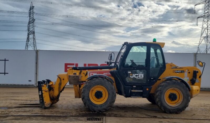 2019 JCB 540-140 Hi Viz Telehandlers For Auction: Leeds – 23rd, 24th, 25th, 26th October @ 08:00am full