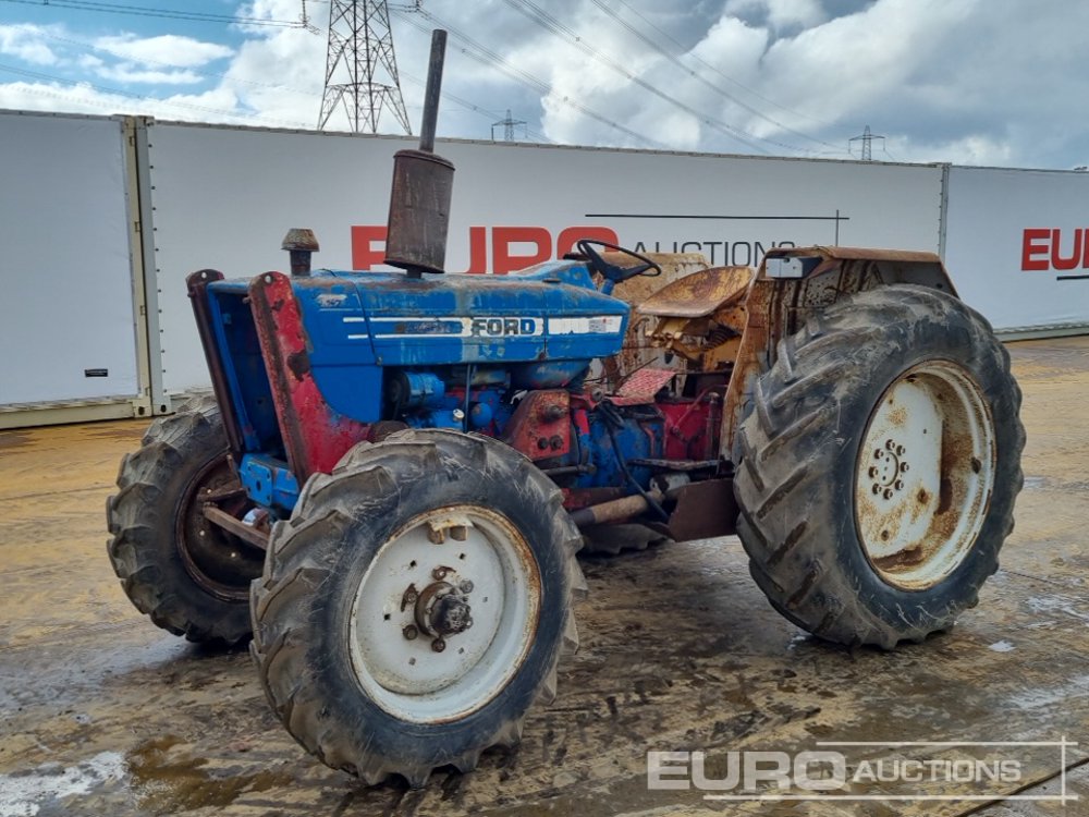 Ford 4WD Tractor, Winch Tractors For Auction: Leeds – 23rd, 24th, 25th, 26th October @ 08:00am