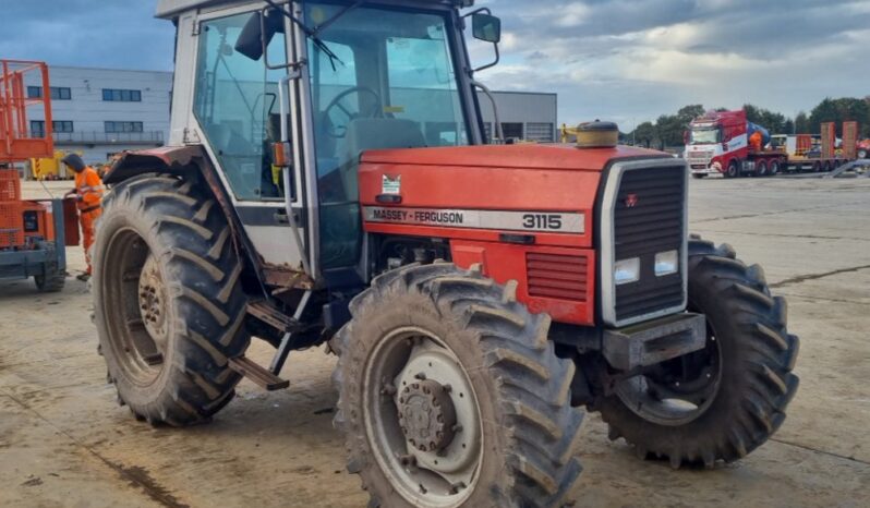 Massey Ferguson 3115 Tractors For Auction: Leeds – 23rd, 24th, 25th, 26th October @ 08:00am full