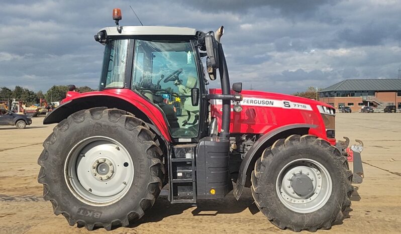 2020 Massey Ferguson 7718S Tractors For Auction: Leeds – 23rd, 24th, 25th, 26th October @ 08:00am full