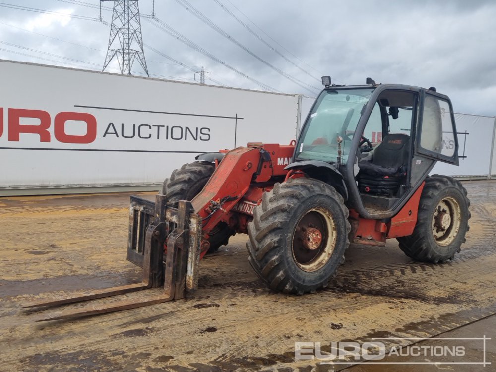 Manitou MLT629T Telehandlers For Auction: Leeds – 23rd, 24th, 25th, 26th October @ 08:00am